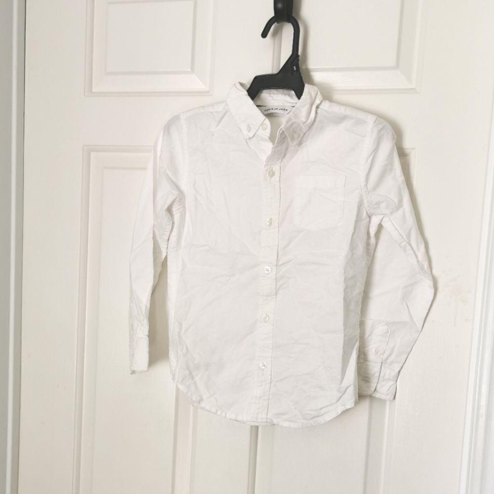 2/$30 Janie & Jack boys button down shirt size 6